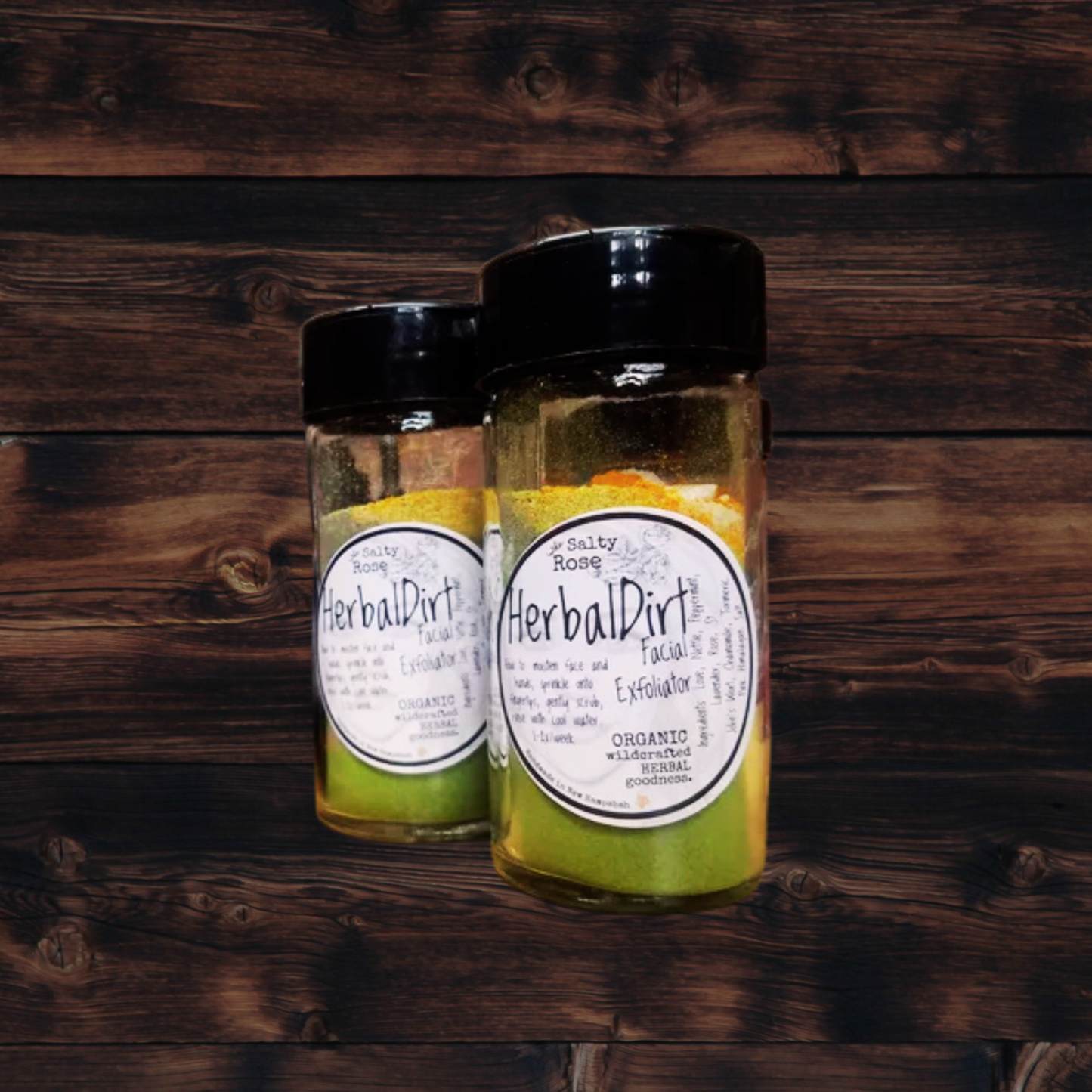 Herbal Dirt Facial Exfoliator & Mask